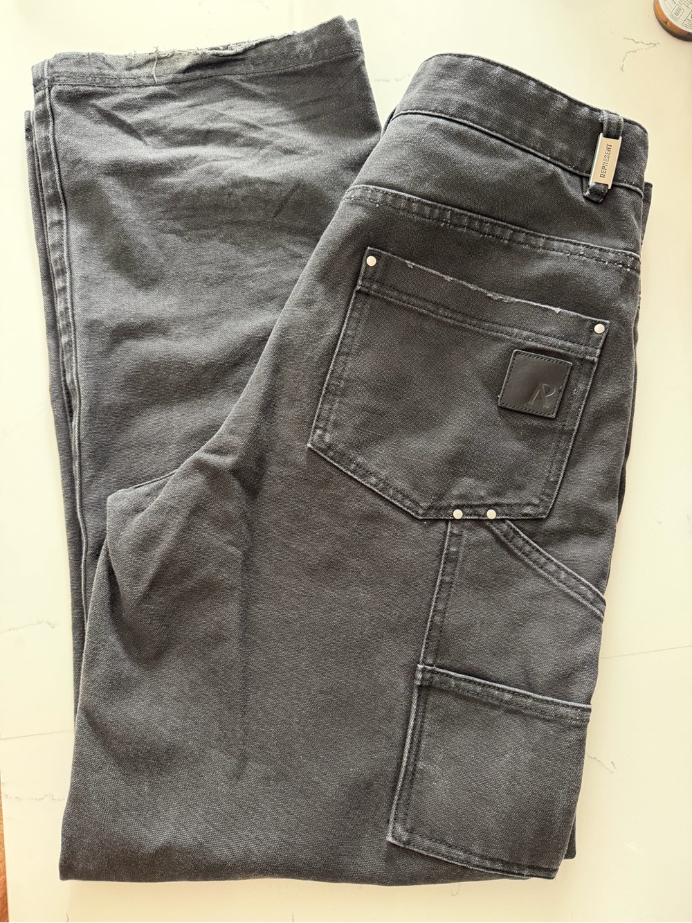 Represent Men’s Black Jeans